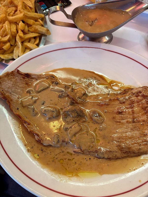 Escalope à la normande