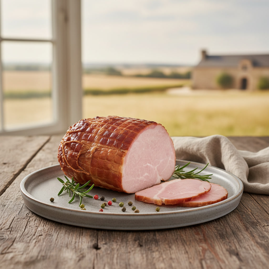 Jambon au foin