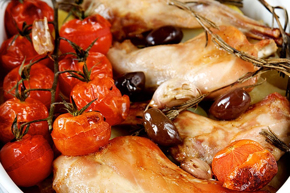 Lapin aux olives