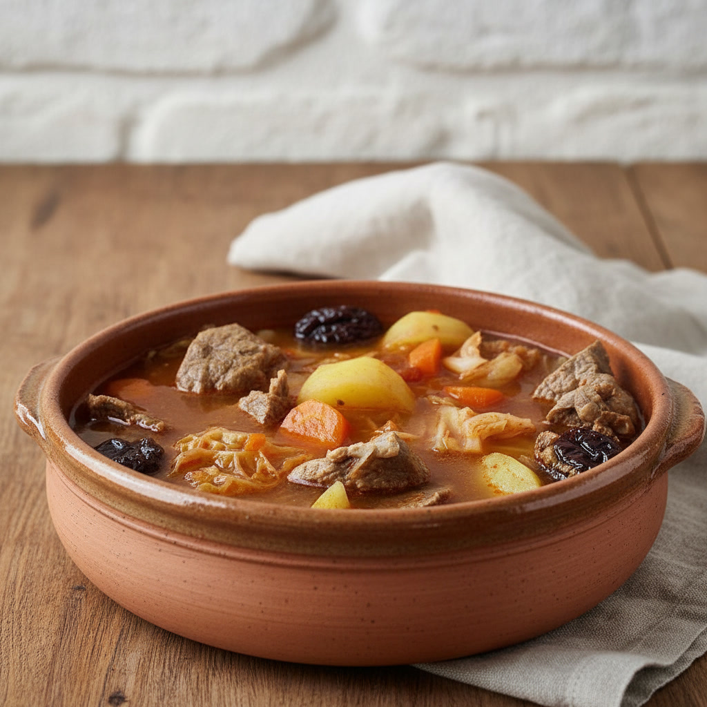 Lapin aux pruneaux à la flamande
