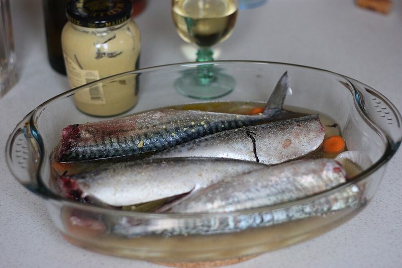 Maquereau au vin blanc