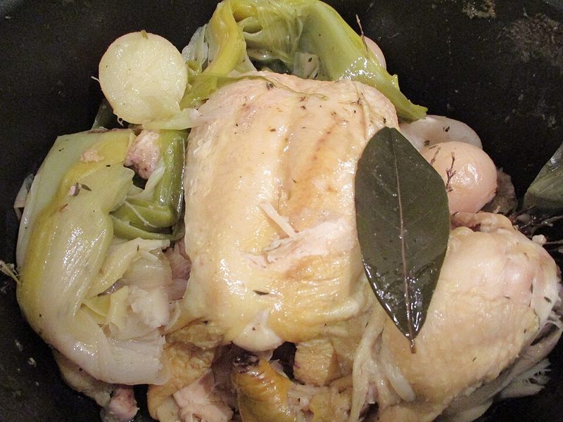 Poule au pot Henri IV