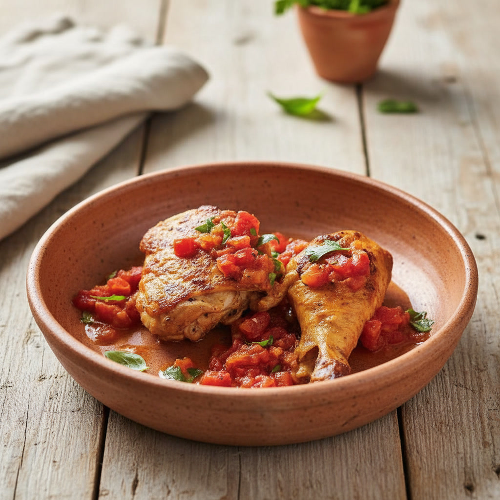 Poulet au vinaigre