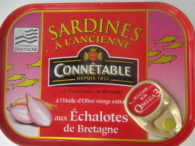 Sardines en boîte de Douarnenez