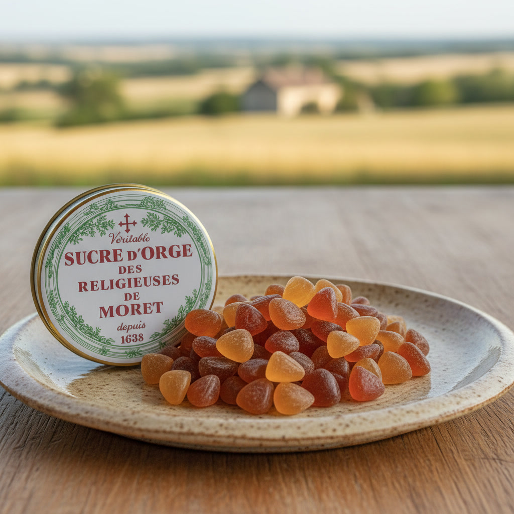 Sucre d'orge des Religieuses de Moret