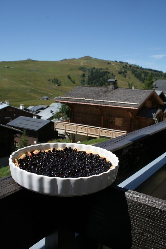 Tarte aux brimbelles