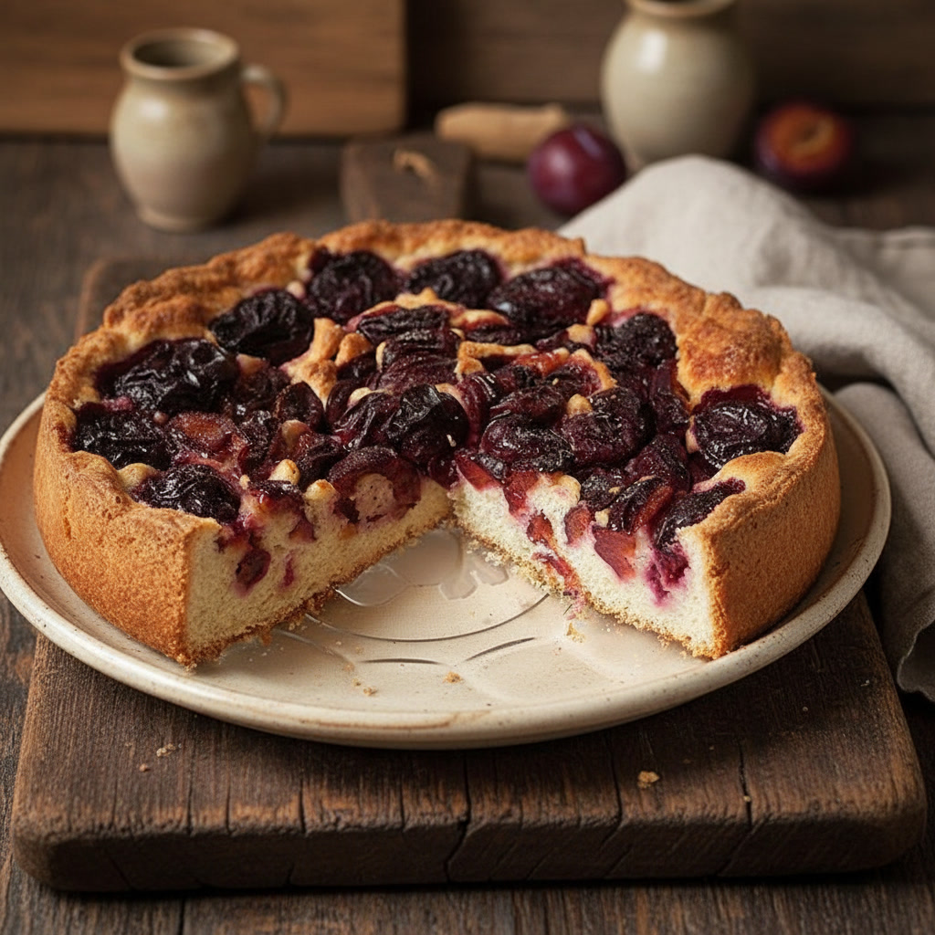 Tarte aux quetsches